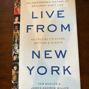 Live From New York by Tom Shale & James Andrew Miller - First Edition